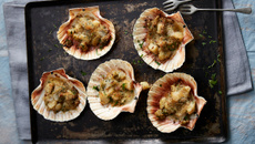 Coquilles Saint-Jacques à la bretonne