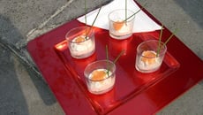 Verrine de ricotta et saumon fumé