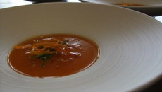 Soupe potiron -orange