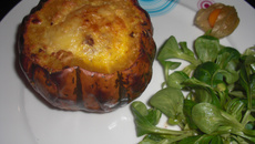 Patidou farci au gigot d'agneau