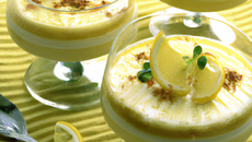 Verrines de mousse de citron