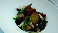 Princesse Amandine et encornets snackés version estivale