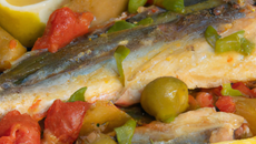 Morue aux saveurs siciliennes