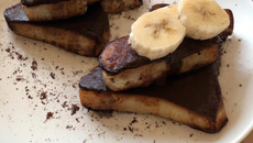 Croques bananes-chocolat