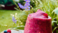 Smoothie aux fruits rouges facile