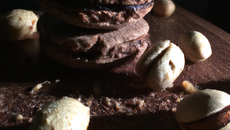 Macarons choco/noisette