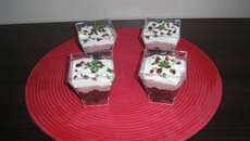 Tiramisu de betterave au cumin