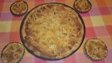 Tarte aux pommes sauce mirliton