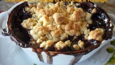 Crumble aux poires et chocolat