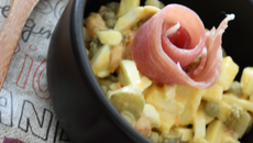 Salade sucré-salé petits pois/carottes