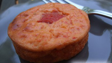 Très moelleux poivron rouge ricotta et piment d'Espelette