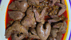 Cœurs de canards au paprika