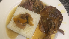 Cuisses de canard à l'orange