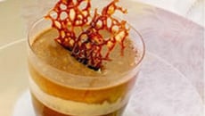 Verrines de mousse aux trois chocolats