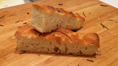Focaccia au romarin
