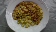Omelette à la courgette