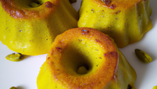 Fondant moelleux au citron et à la pistache