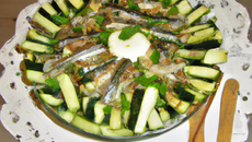 Salade Hareng - concombre