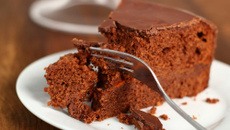 Gâteau au chocolat et marmelade d'orange