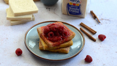 French Toast aux framboises