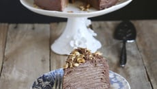 Gâteau de crêpes au chocolat