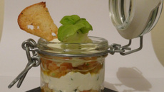 Verrine fraîcheur océane