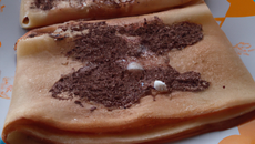 Crêpes au cacao