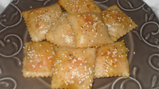 Raviolis au four à la truite fumée et au fromage