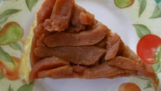 Tatin poire et caramel