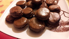 Macarons tout choco