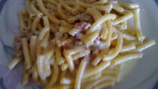 Macaronis de chalet à la gruyérienne