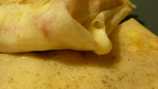 Samosas au St Marcellin et à la pomme