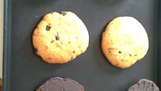 Cookies au chocolat et à la poudre d'amande