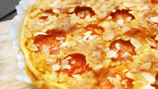 Tarte aux abricots et aux amandes très facile