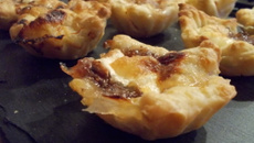 Tartelette figue/chèvre