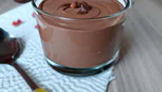 Mousse au chocolat sans sucre ajouté