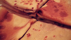 Crêpes parfumées au lait d'amandes sans lactose