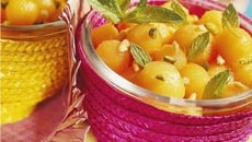 Salade de melon aux fruits secs