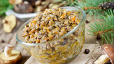 Farce aux cèpes pour volaille