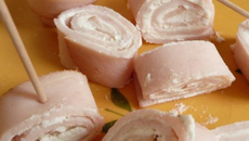 P'tits délices de jambon et de chêvre