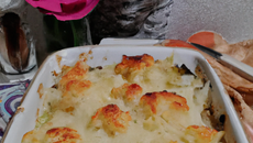 Gratin de chou-fleur au thermomix rapide