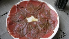 Carpaccio léger de bœuf