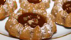 Fondants aux deux crèmes et ses éclats de marrons glacés