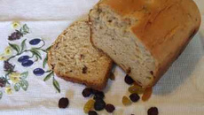 Pain au lait aux raisins 'Complet'