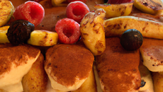 Tiramisu de fruits aux spéculoos