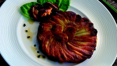 Tatin de Juliette au beurre de cèpes