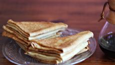 Crêpes delicieuses et légères