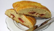 Brioche tressée aux pralines sans gluten