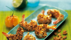 Crevettes croustillantes aux cacahuètes