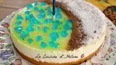 Gâteau d'anniversaire ananas coco